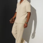 Korean Cherry Shirt & Pant Combo Set